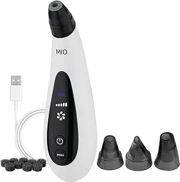 Spa Sciences - MIO - Diamond Tip Microdermabrasion Blackhead Remover, Pore Cleansing, & Resurfacing System - Reduces Acne Scars, Wrinkles, and Exfoliates for Clearer Skin