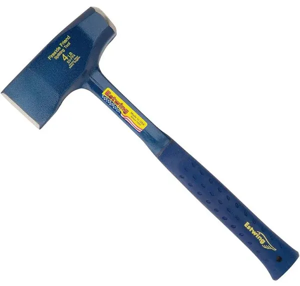 Estwing Fireside Friend E3-FF4 Single Bit Splitting Tool 64 oz Steel Head 14 in