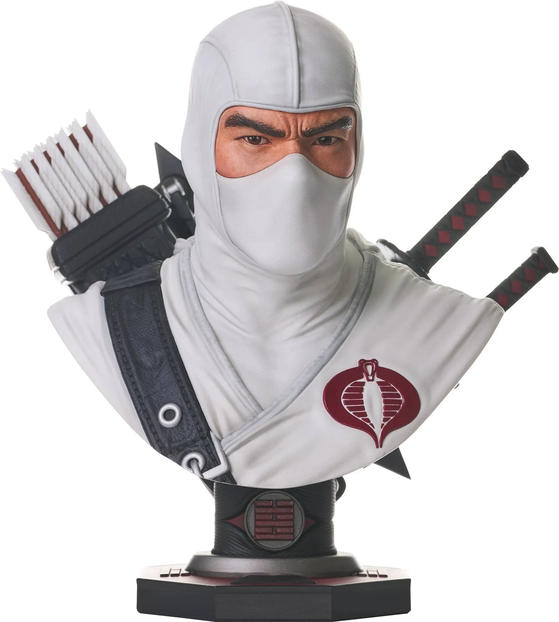 G.I Joe Legends in 3D Storm Shadow 1/2 Scale Resin Bust