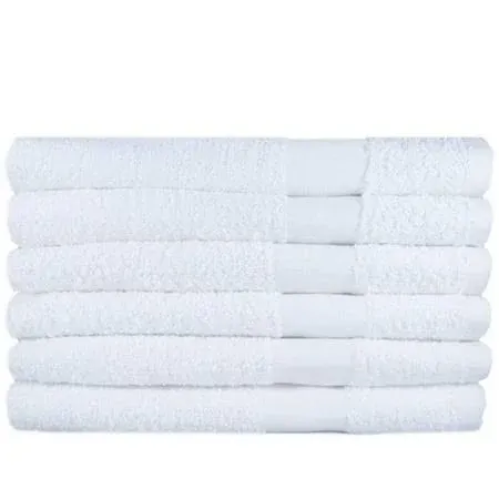 Salon Towels White 16"x27" For Hand, Gym, Beauty, Hair, Spa, and Home Hair Care,Home&Kitchen