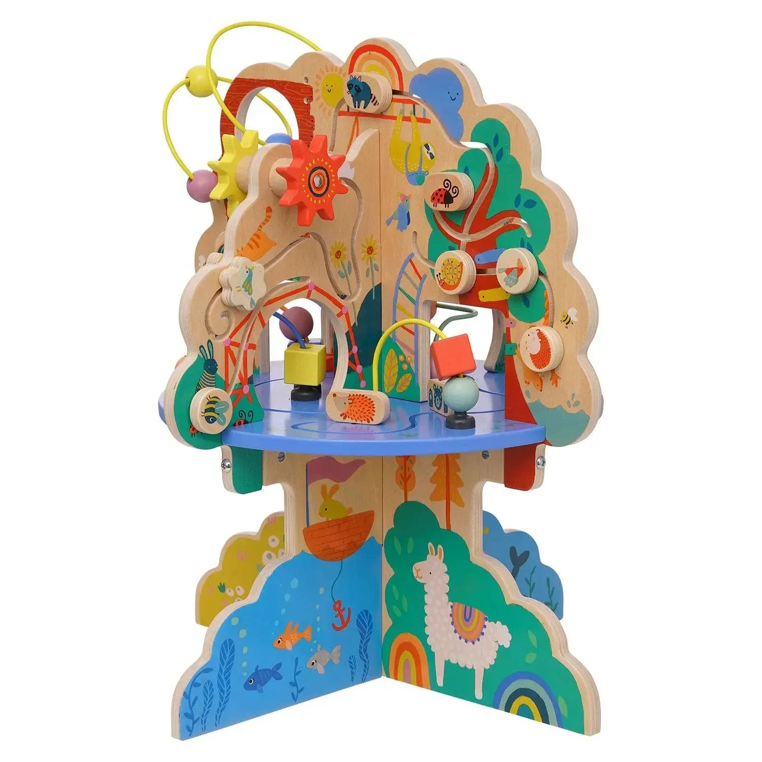 Manhattan Toy Playground Adventure Wooden Toddler Activity Center