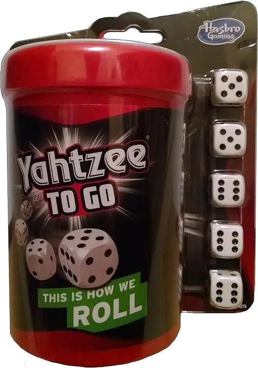 Hasbro Yahtzee to Go Gaming Game