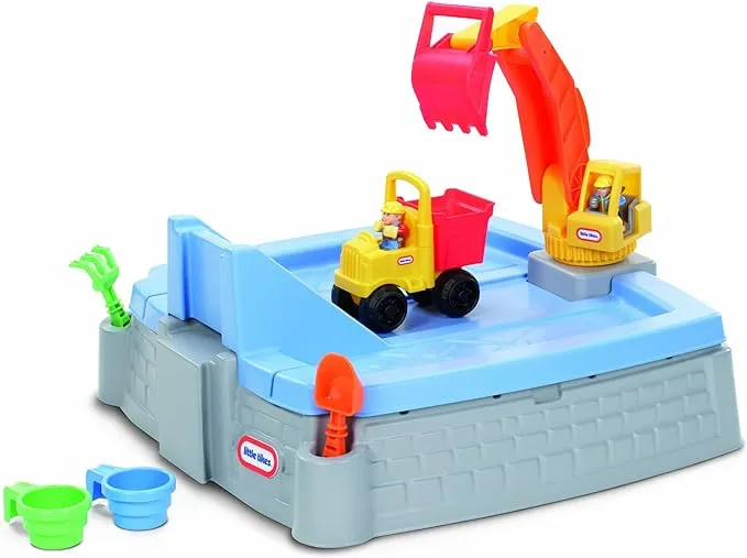 Little Tikes Big Digger Sandbox, White