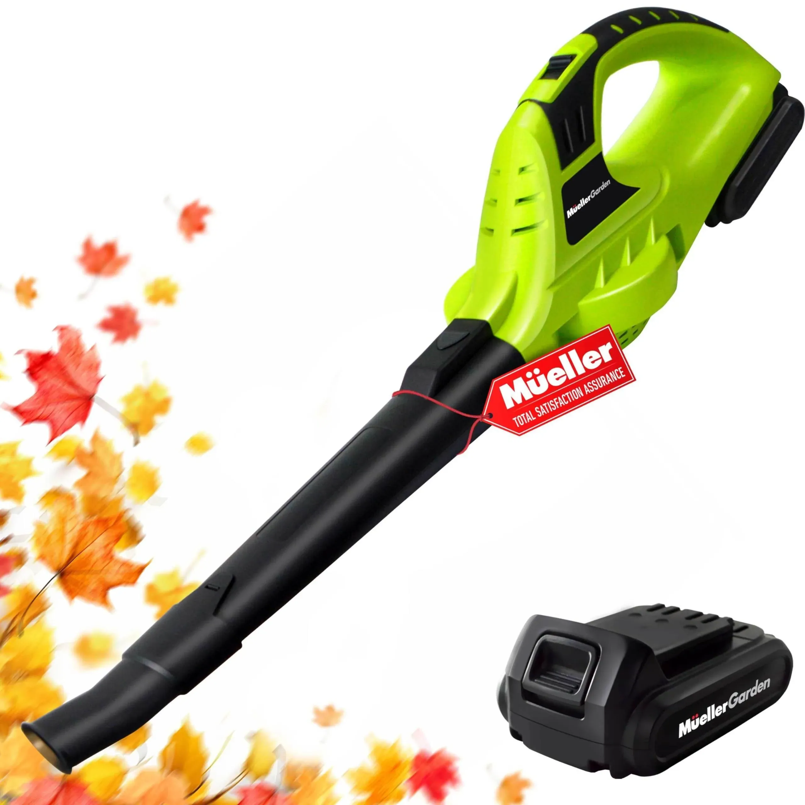 Cordless Leaf Blower 140 MPH 20 V Powerful Motor Electric Leaf Blower for Lawn