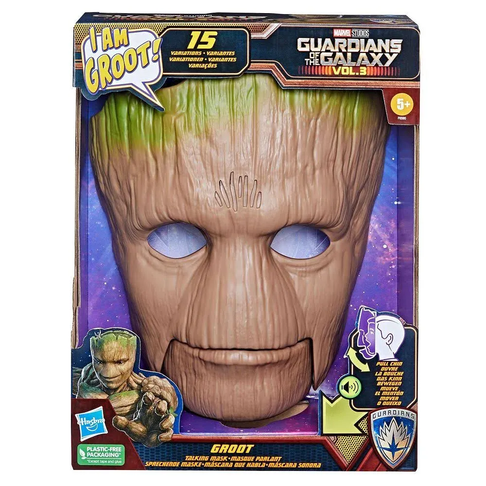 Marvel Guardians of the Galaxy Vol. 3 Groot Talking Role Play Mask by Hasbro