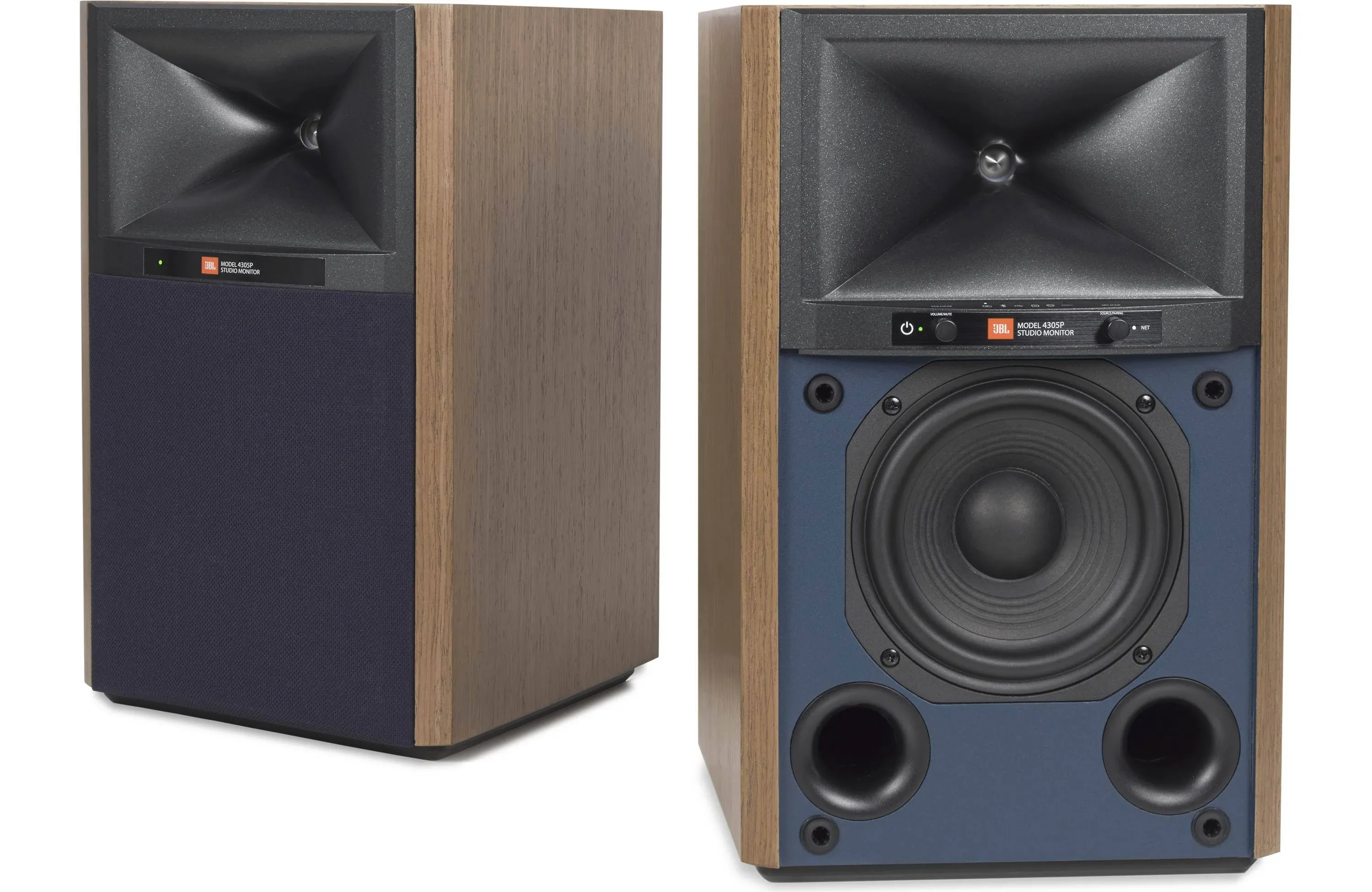 JBL 4305P Powered Studio Monitor Bookshelf Speakers