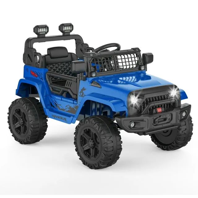 Kids Ride on Car Truck with 2.4G Remote Control, 12V Battery Powered Electric Ca