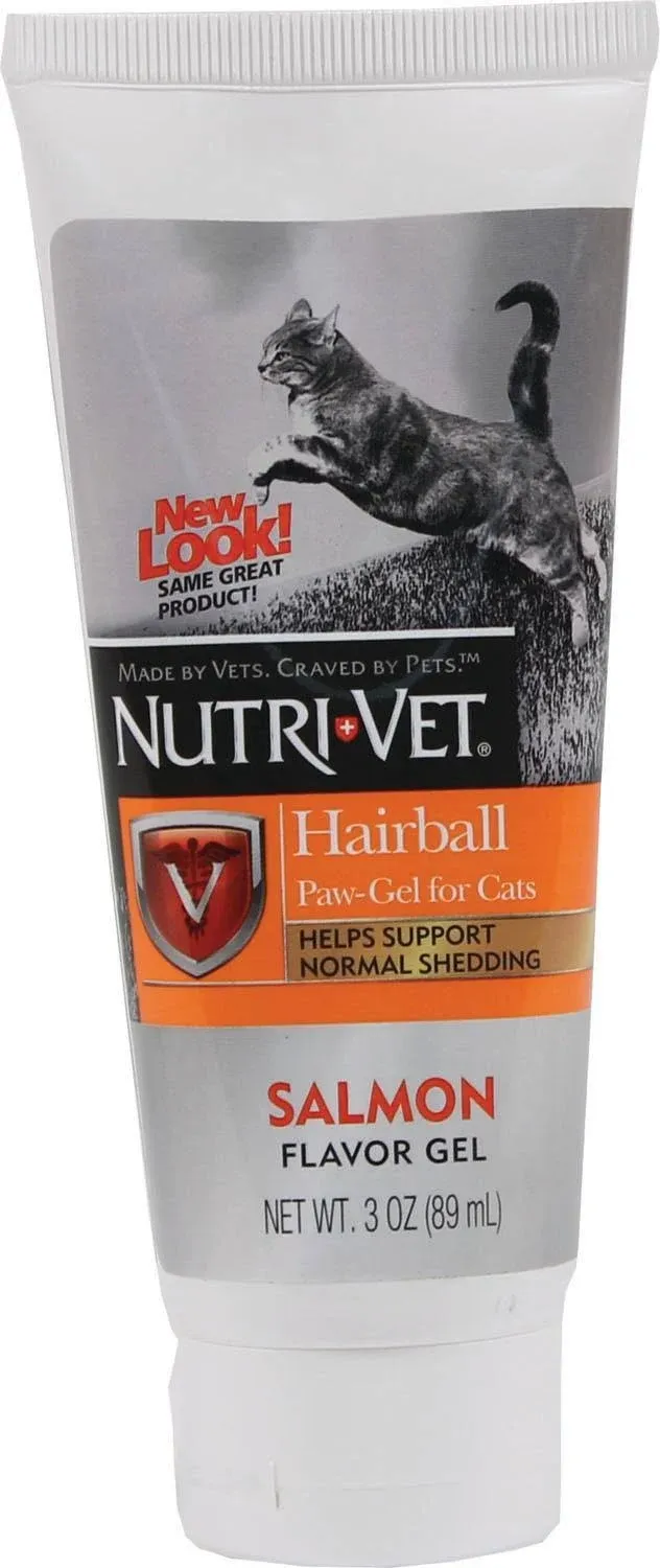 Nutri-Vet Hairball Paw Gel Salmon