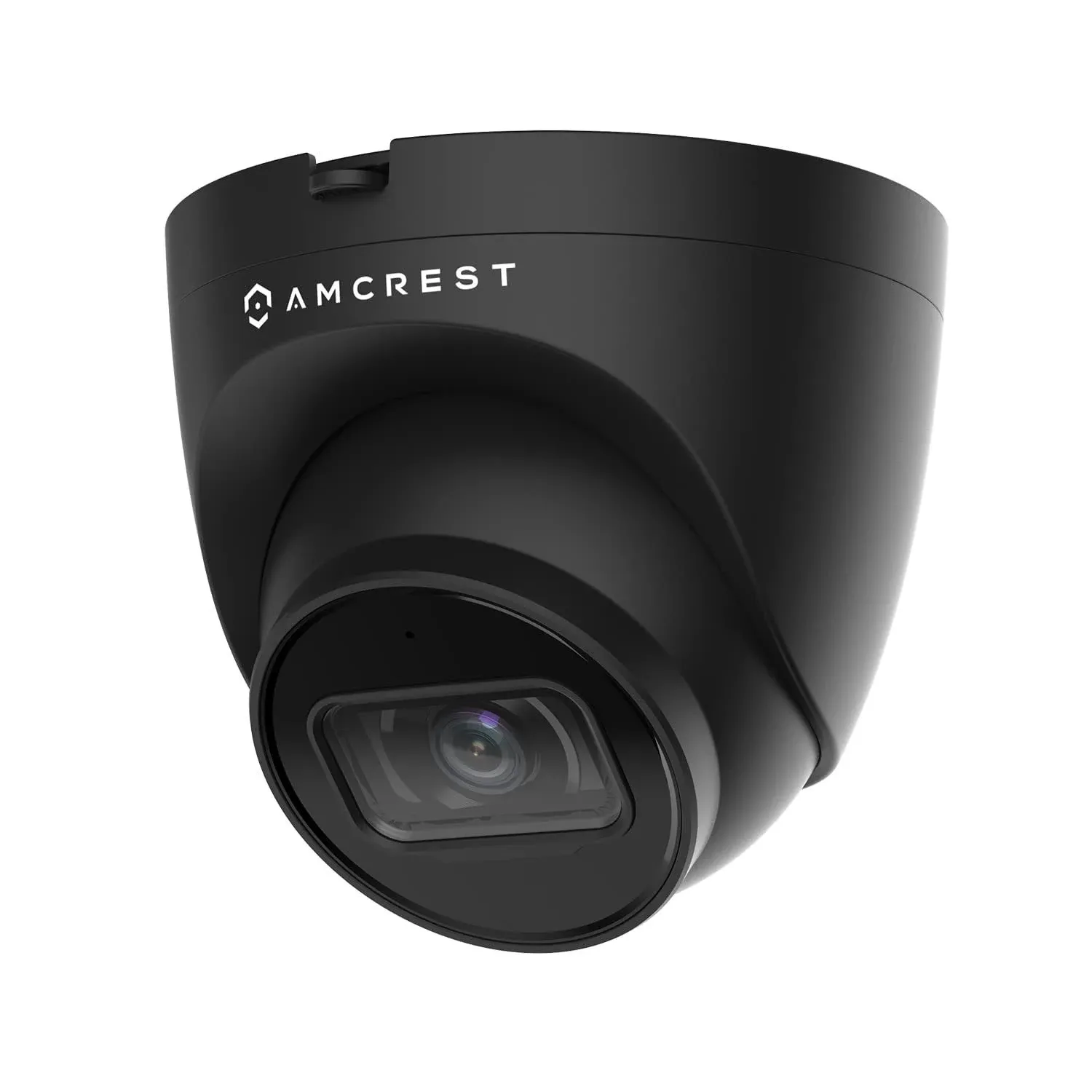 Amcrest 5MP UltraHD Outdoor Security IP Turret POE Camera with Mic/Audio