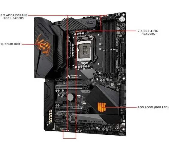 Asus Rog Maximus Xi Hero Wi-Fi Motherboard Intel Z390 Socket 1151 ATX DDR4 HDMI