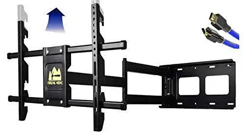 Forging Mount Long Arm Corner TV Mount with Height Setting Full Motion Articula