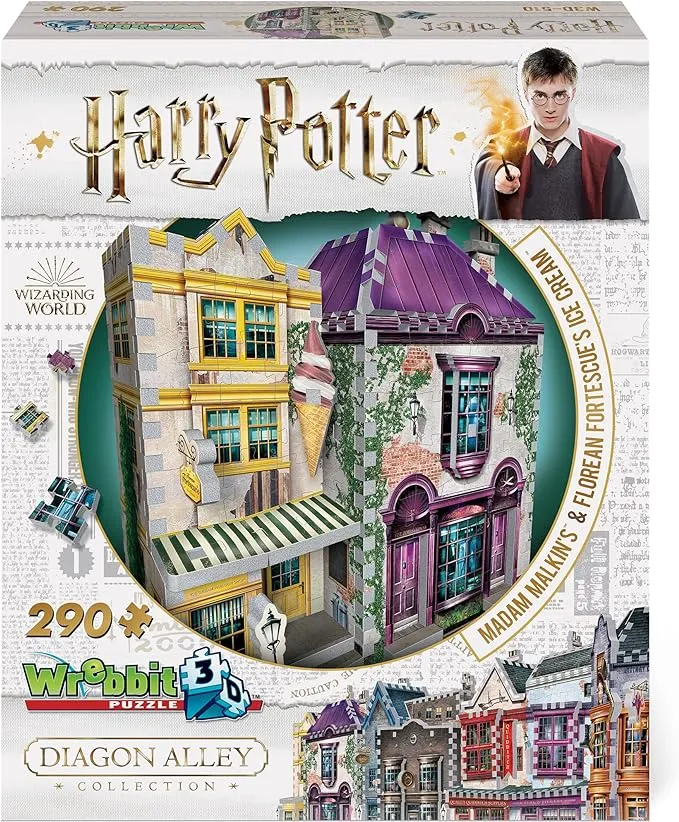 HARRY POTTER - 3D Puzzle - Madame Guipure Shops - 290pcs