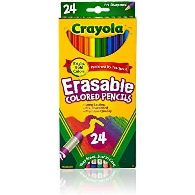 Crayola Colored Pencils Erasable