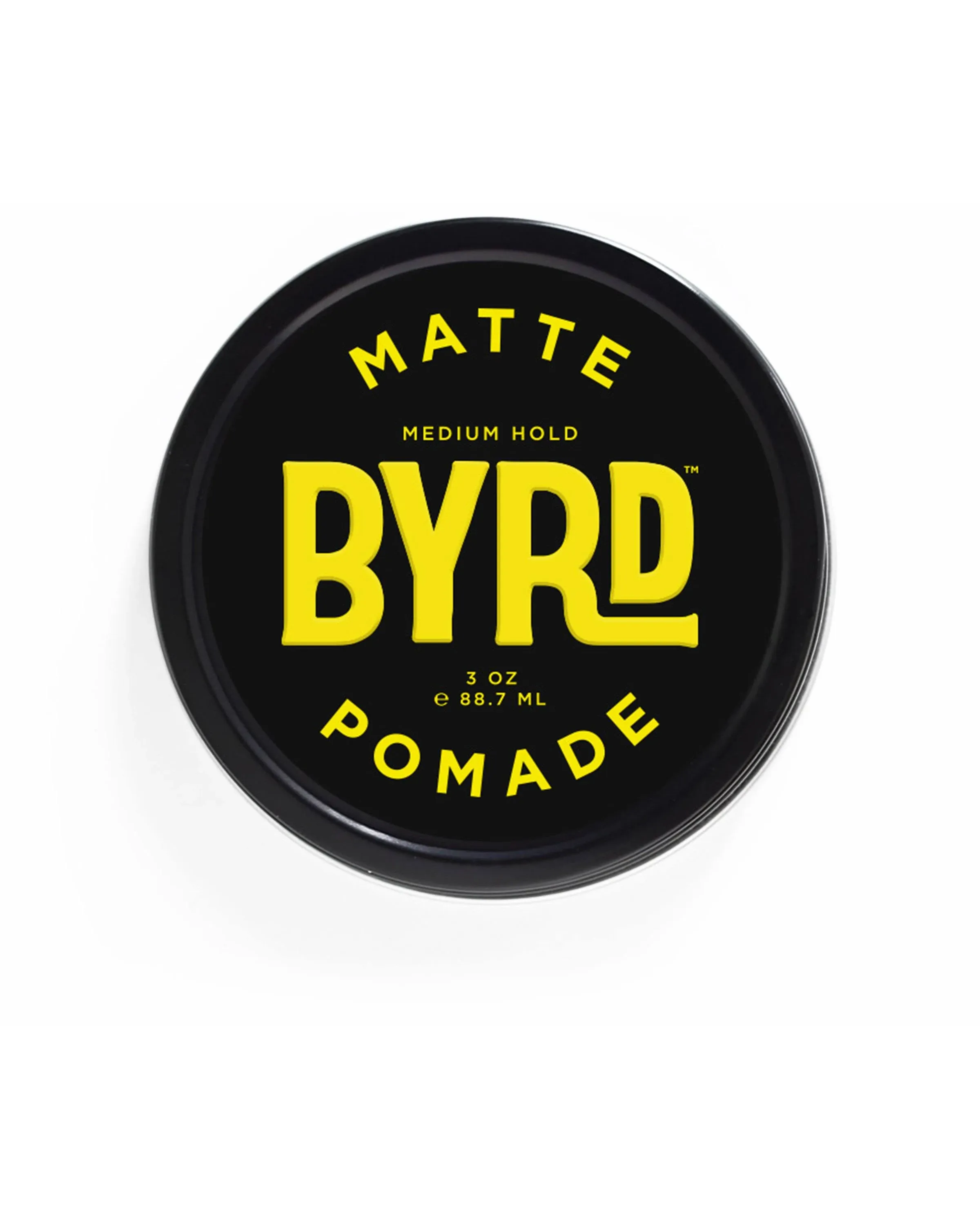 BYRD Hair Clay Pomade – Strong Hold, Ultra Matte Finish, Add Volume and Sculpt to All Hair Types, 3.35 Oz