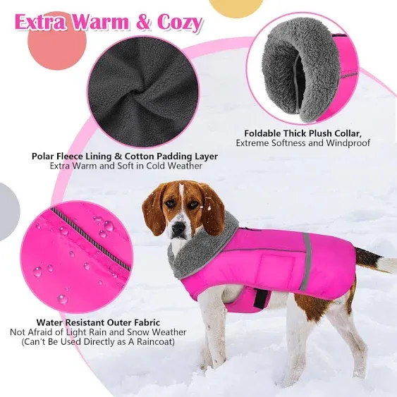 Dogcheer Dog Coat Winter Dog Jacket