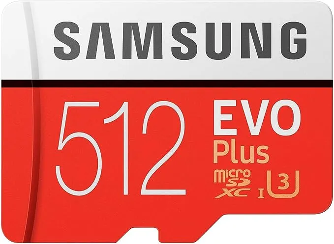 Samsung Memory MB-MC512GA 512 GB Evo Plus Micro SD Card with Adapter