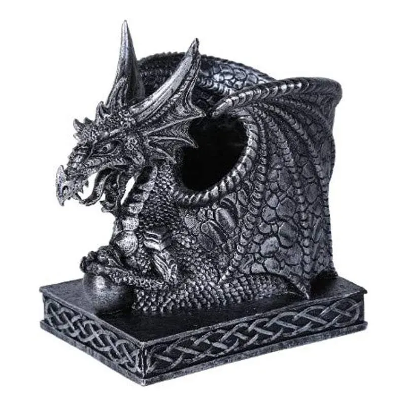 Pacific Giftware Fantasy Dragon Utility Pen Holder Organizer or Home Office Workplace Stationery Utility Holder