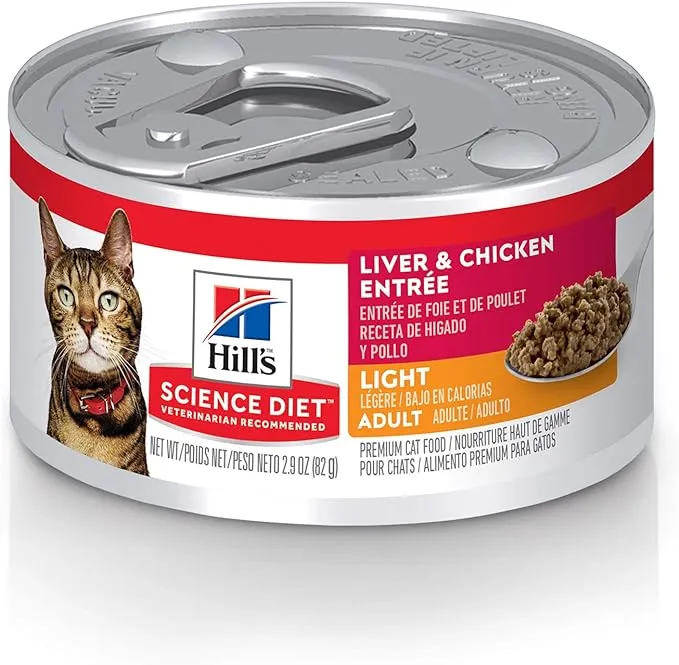 Hill's Science Diet Adult Tender Ocean Fish Dinner Canned Cat Food, 5.5-oz, case of 24