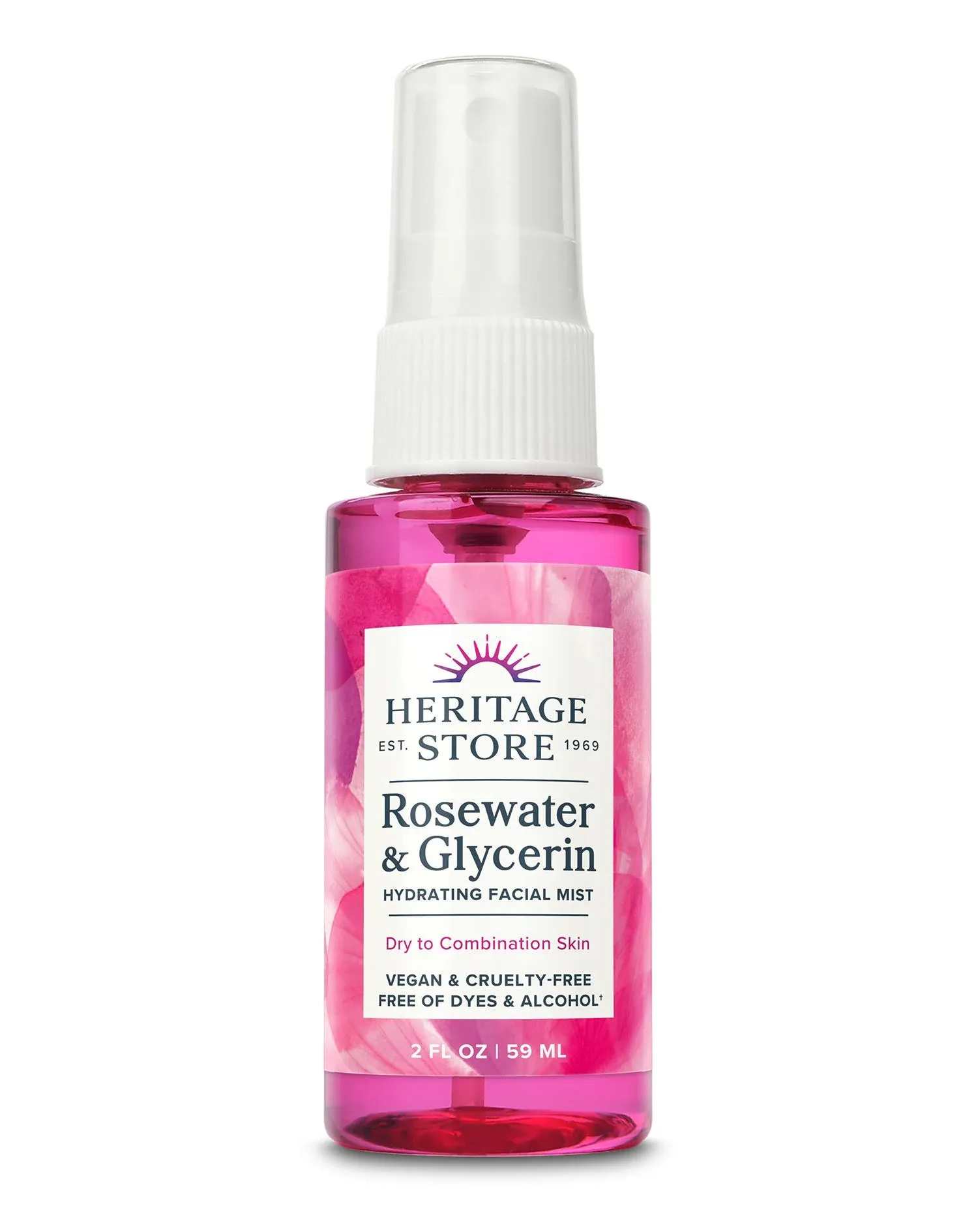 Heritage Store Rosewater & Glycerin - 2 fl oz