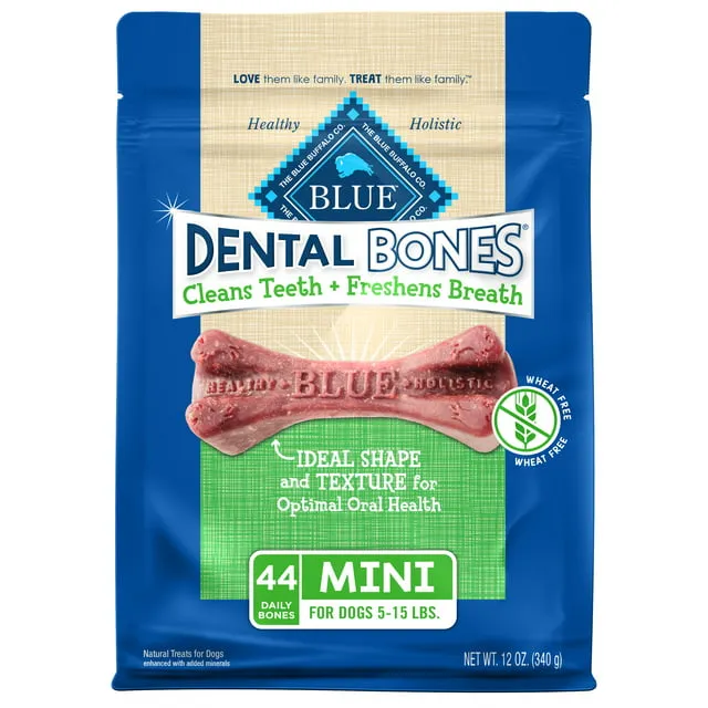 Blue Buffalo Dental Bones Dog Treats