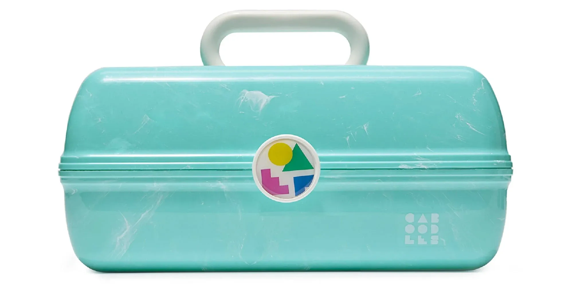 Caboodles On-The-Go Girl Case | Seafoam Marble