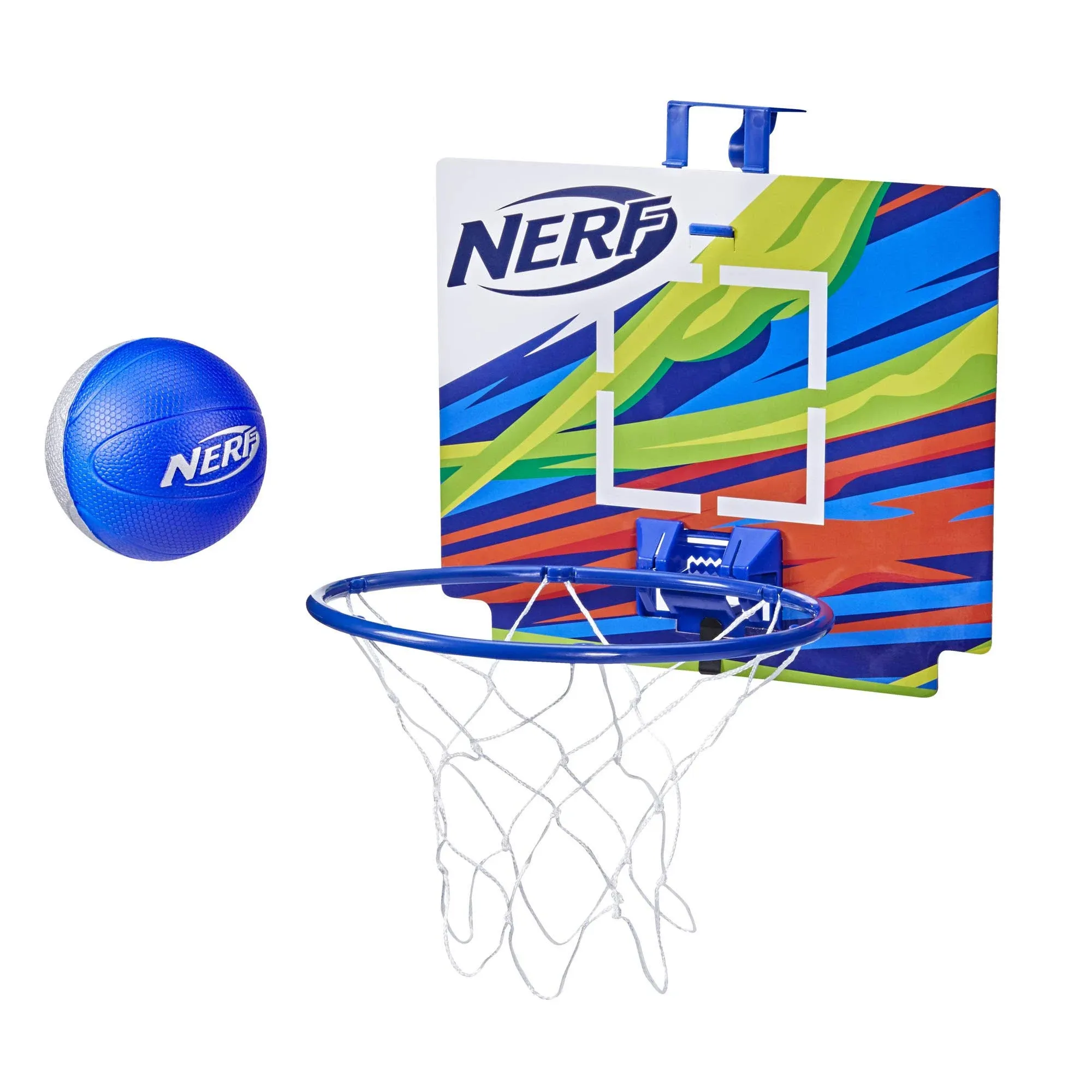 NERF Mini Over the Door Basketball Hoop