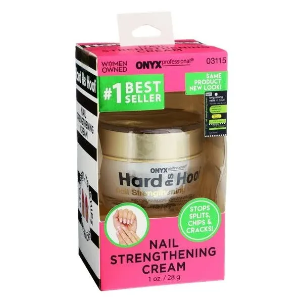 Onyx Professional Hard As Hoof Nail Strengthening Cream, 1 oz.