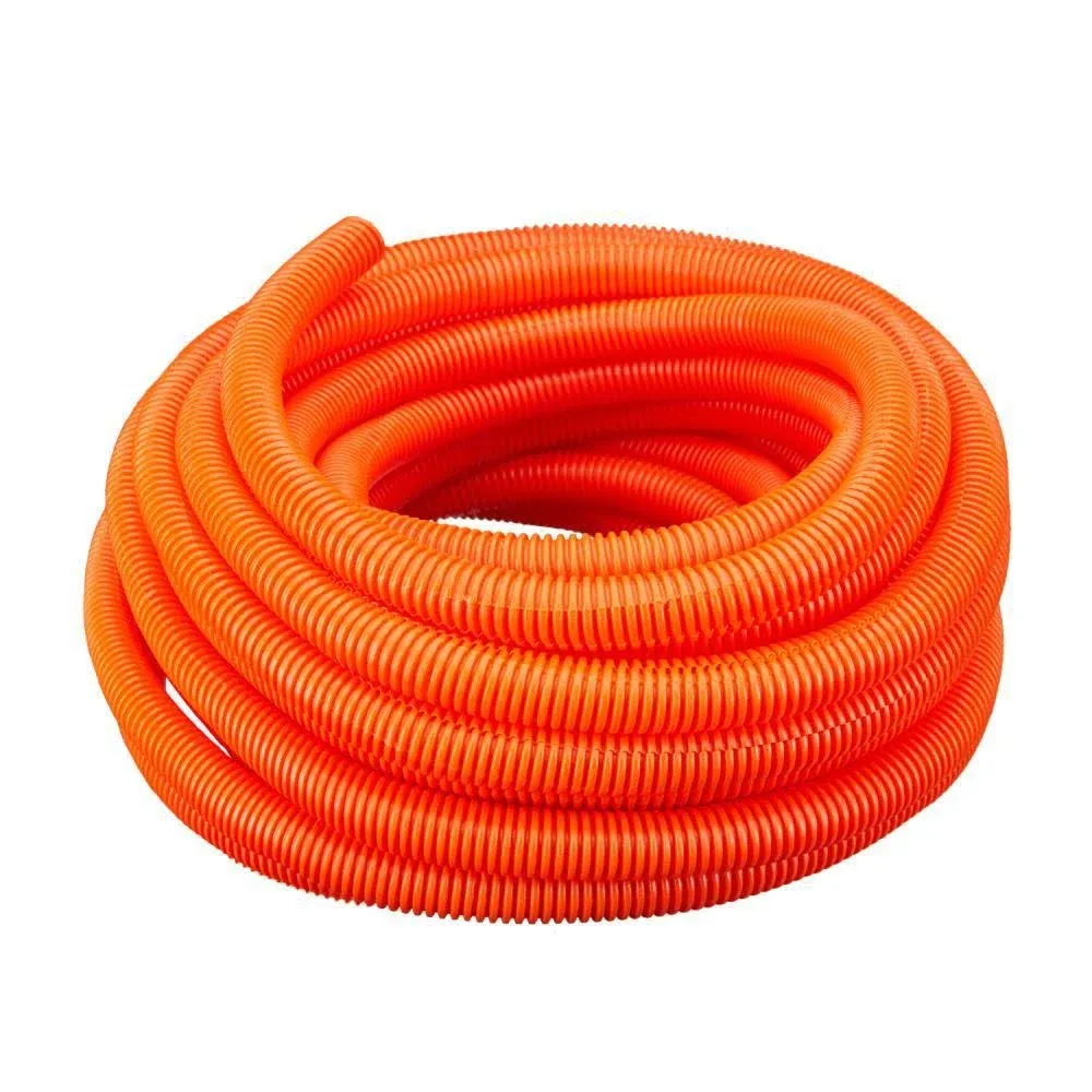 HydroMaxx 100-ft x 1.5-in LDPE Orange Split Tubing Wire Loom