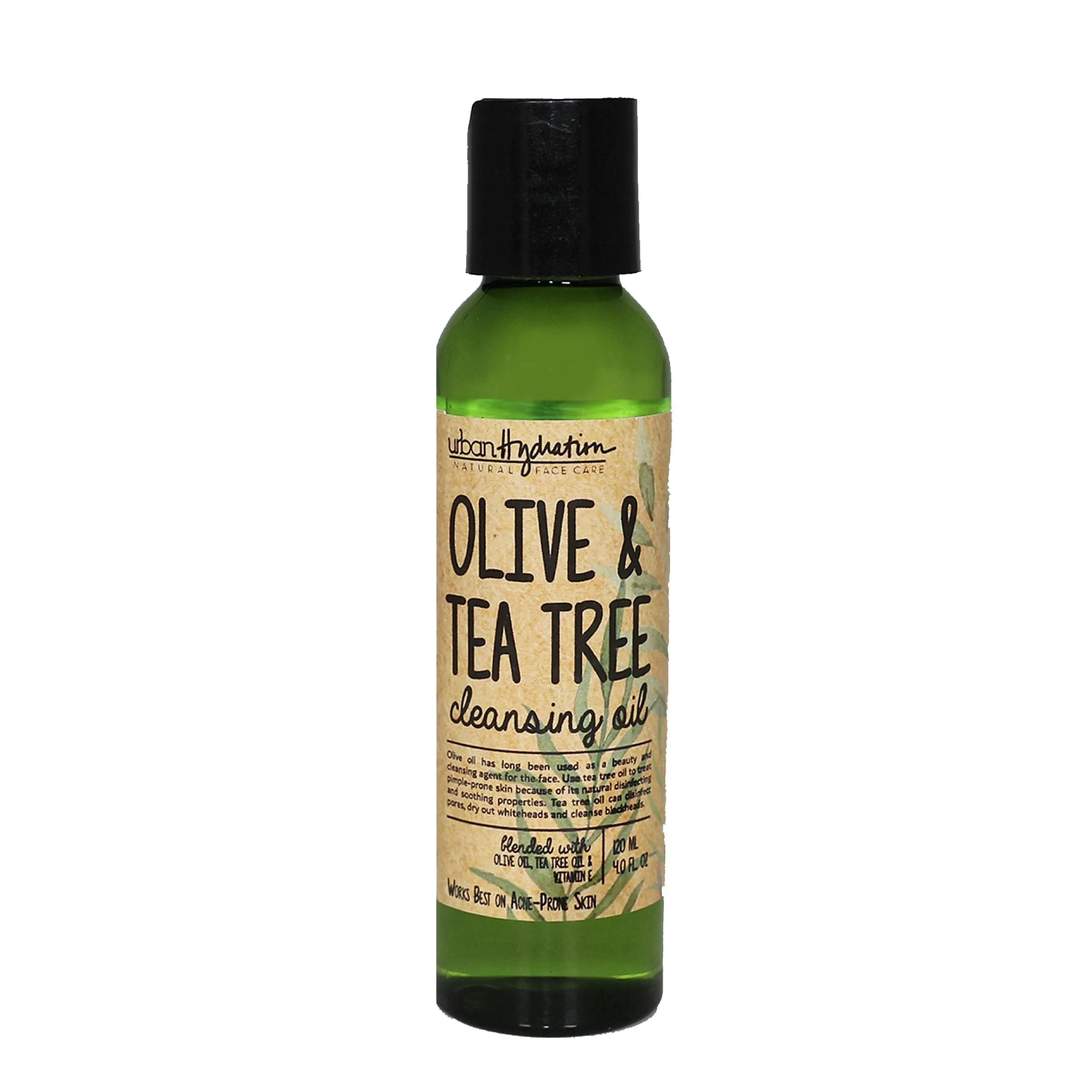 urban hydration OLIVE &amp; TEA TREE Cleansing Oil  4 fl oz