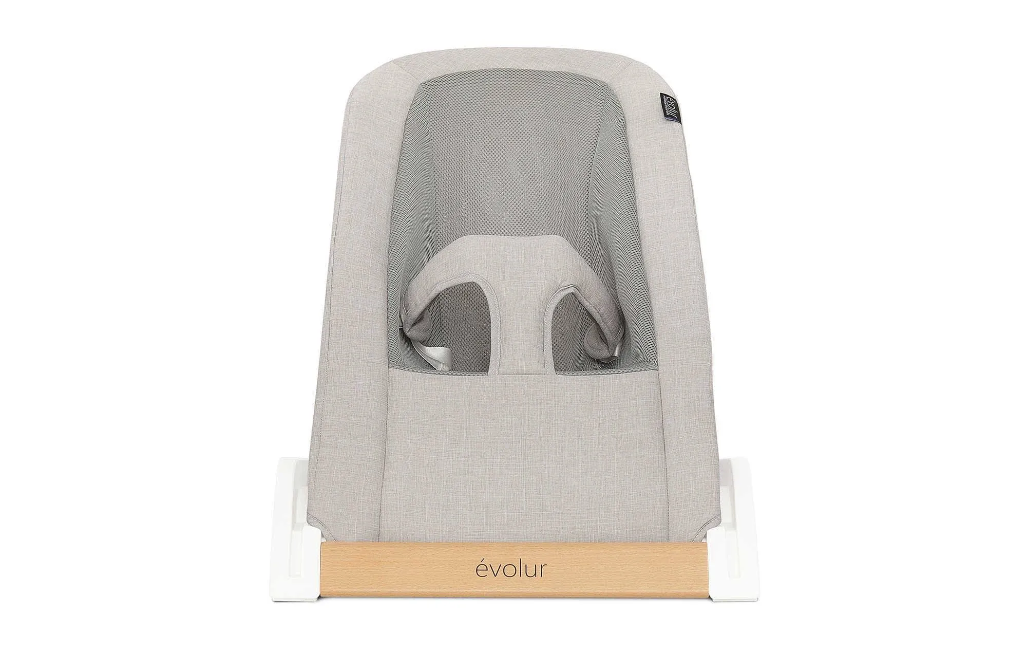 Evolur Koko Portable Infant Bouncer in Gray