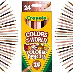 Crayola Colors of the World Colored Pencils - Set of 24