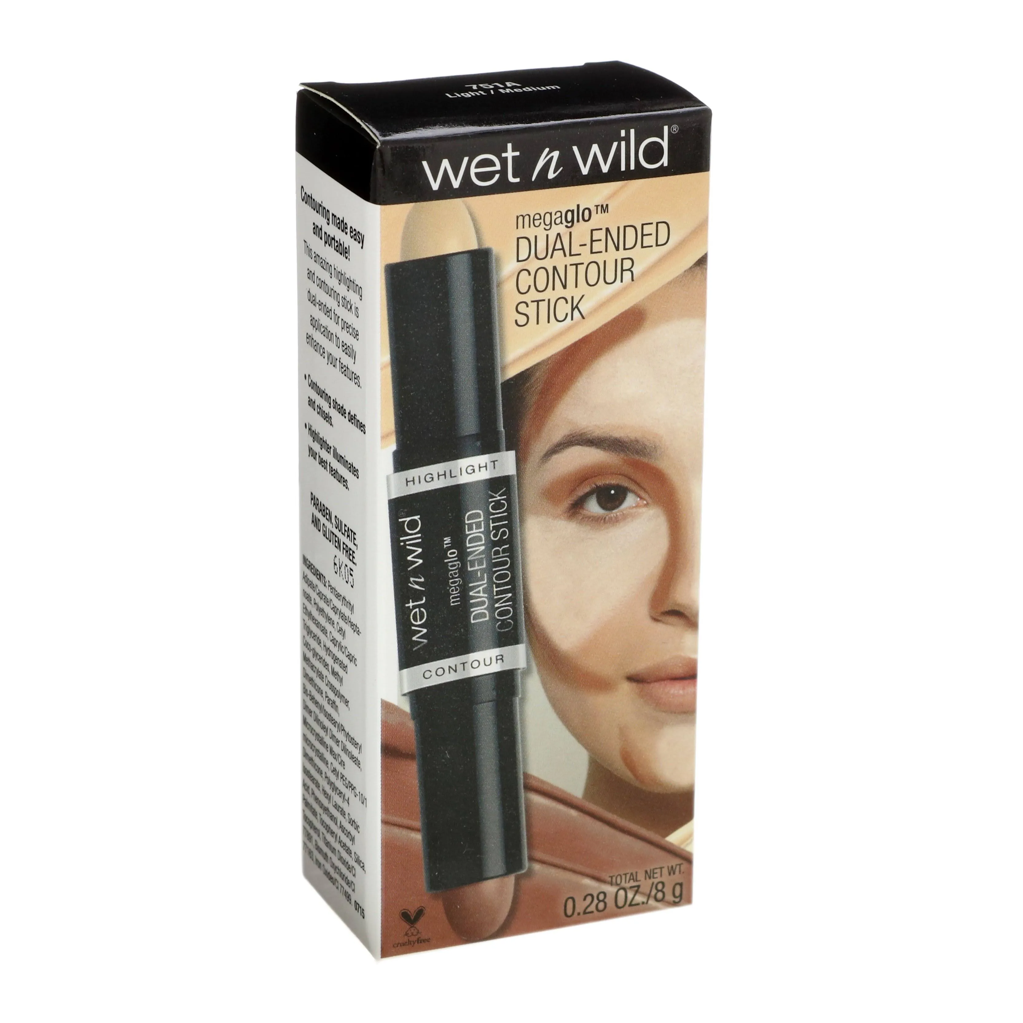 Wet N Wild MegaGlo Dual-Ended Contour Stick