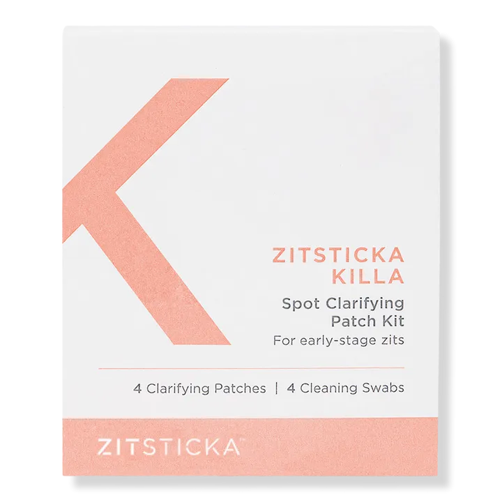 ZitSticka KILLA ACNE Patches - World's First Medical Grade Pimple Patch with Fast-Acting Microdarts - Starts Working within 2 Hours for Deep, Early-Stage Zits - 4 Pack