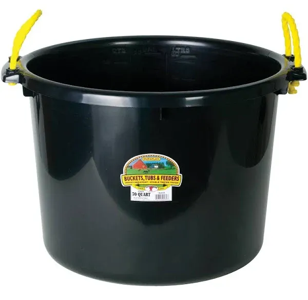 Little Giant 70 Quart Muck Tub - Black