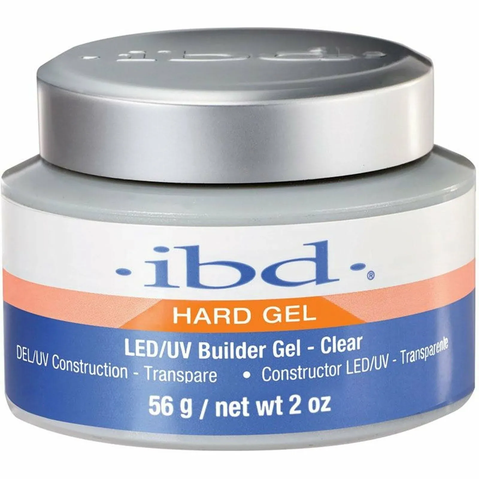 IBD Builder Gel CLEAR 2 oz / 56 gr Item# 61178 Strong UV Gels System - SHIP 24H!