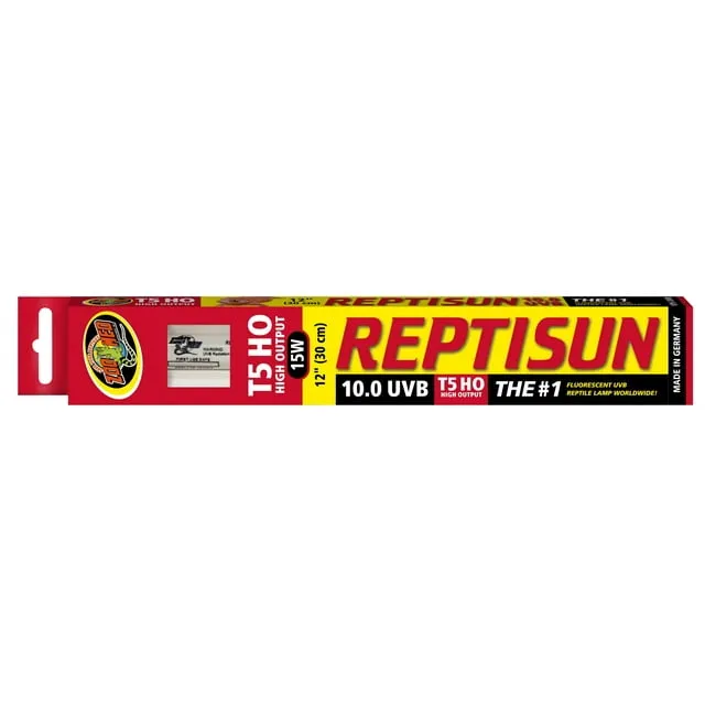 Zoo Med ReptiSun 10.0 T5-HO High Output UVB Bulb 12"