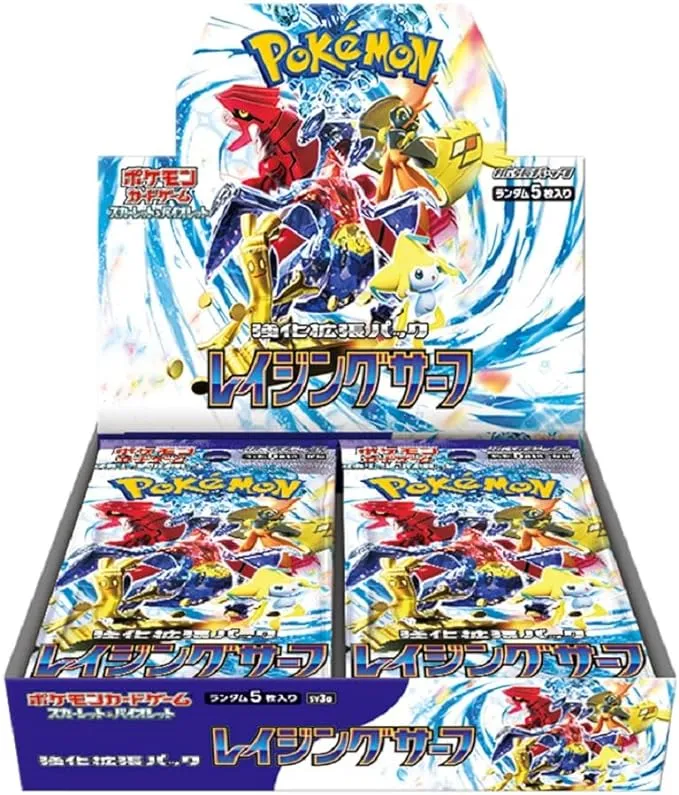 Pokemon Card Raging Surf Scarlet &amp; Violet sv3a Japanese Sealed box