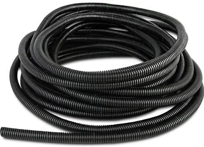 ESUPPORT 1 Inch 20 Feet Split Loom Wire Flexible Tubing Conduit Hose