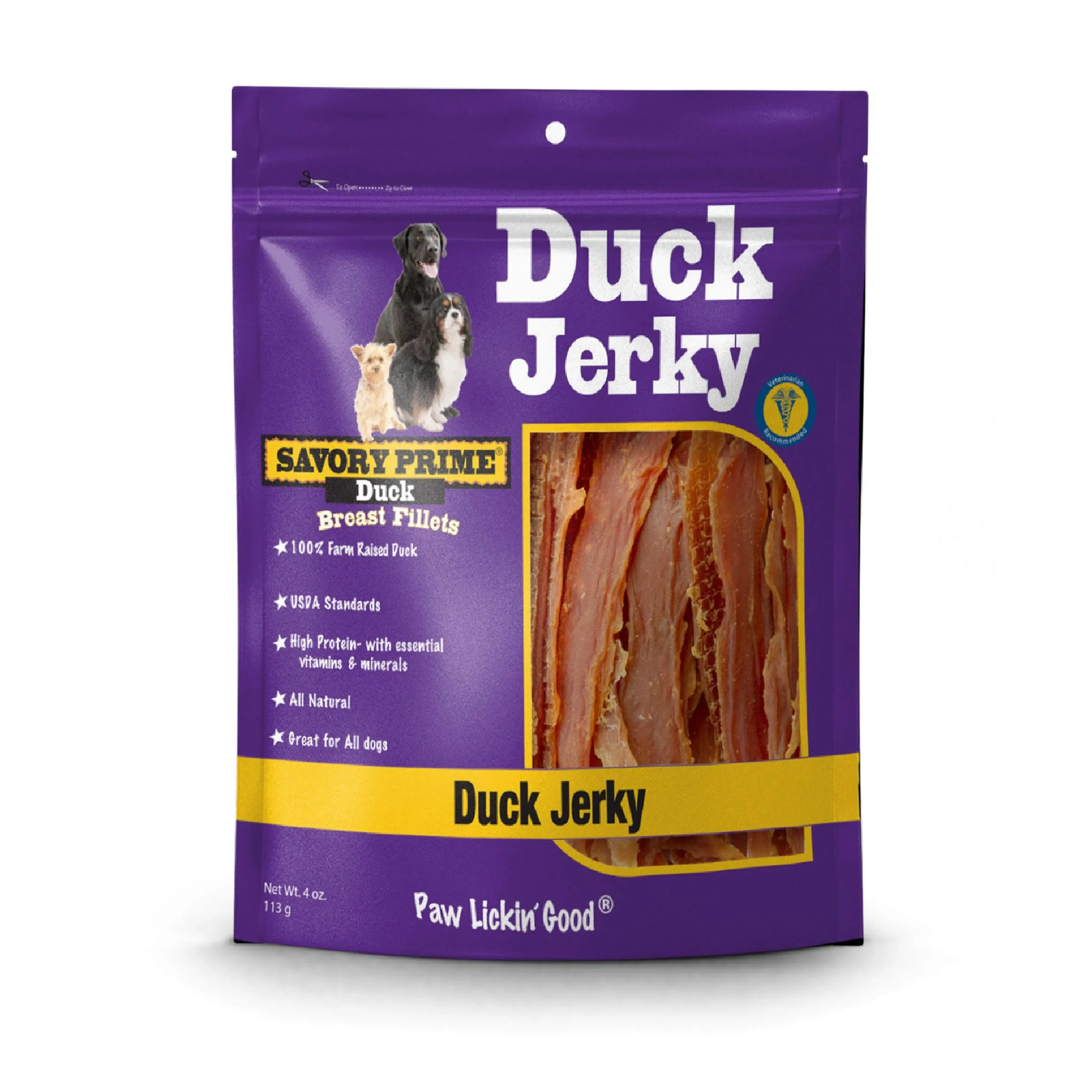 Savory Prime Natural Duck Jerky