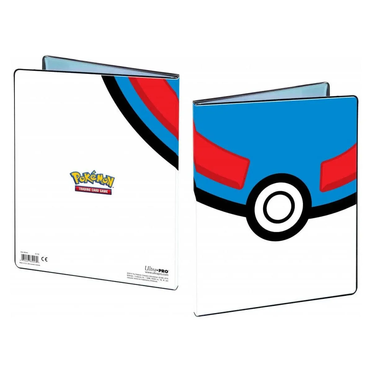 Ultra Pro Portfolio 4 Pocket Pokemon Great Ball