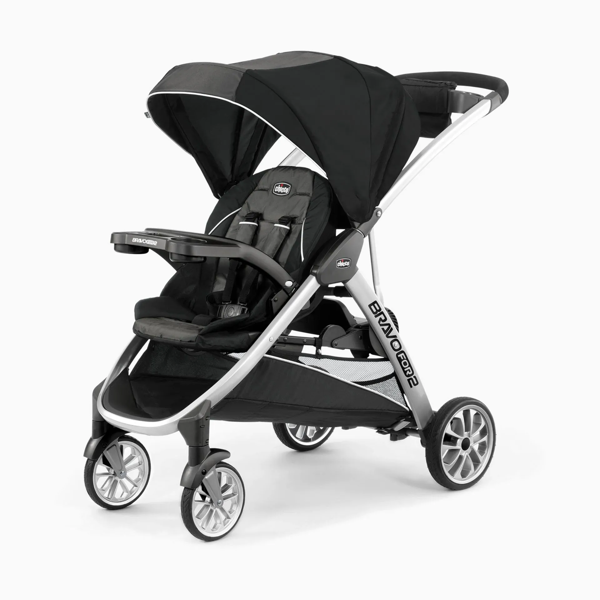 Neutral Chicco Bravo For 2 Double Stroller