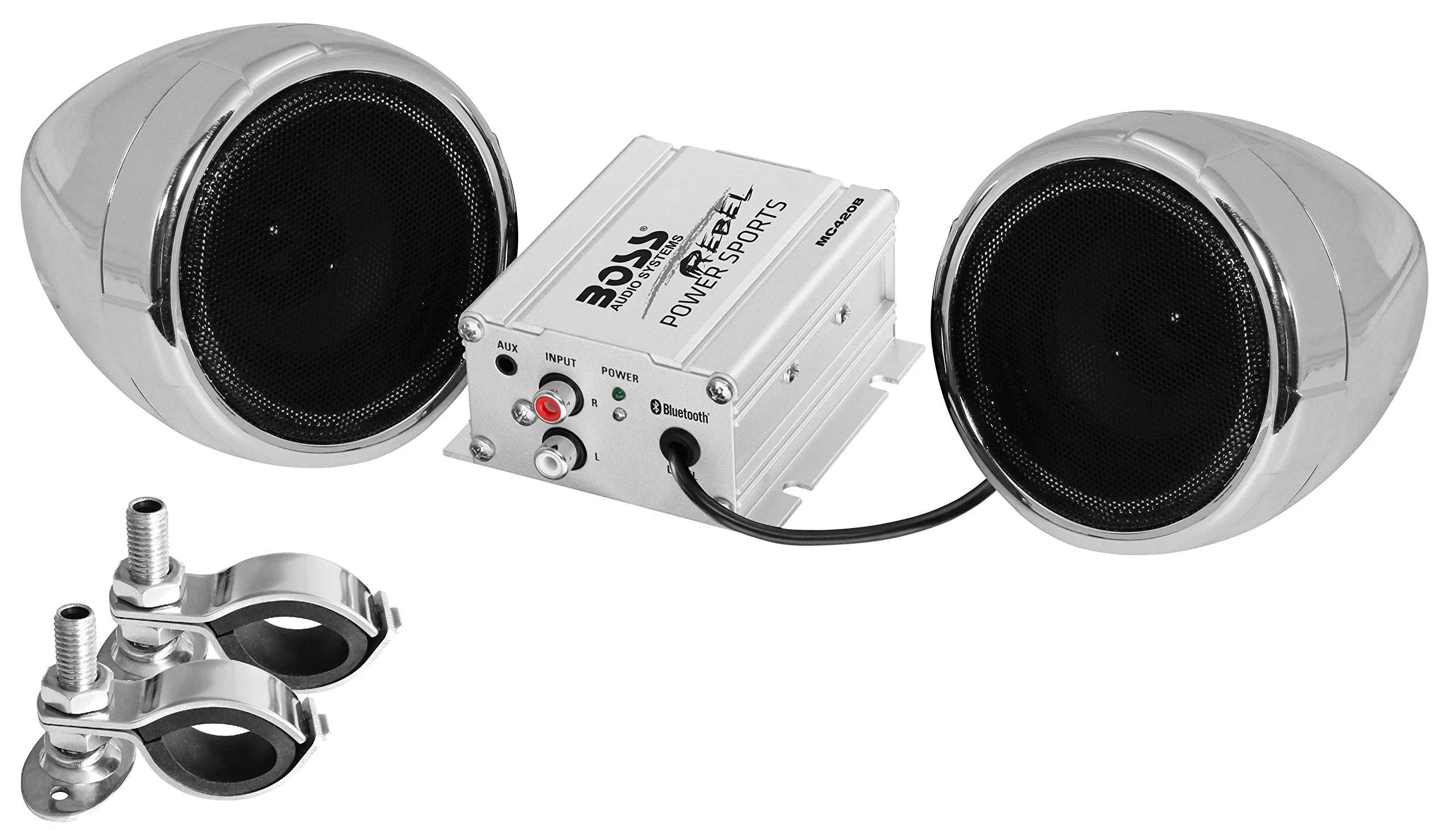 Boss Audio MC420B 600 Watt Bluetooth Motorcycle System