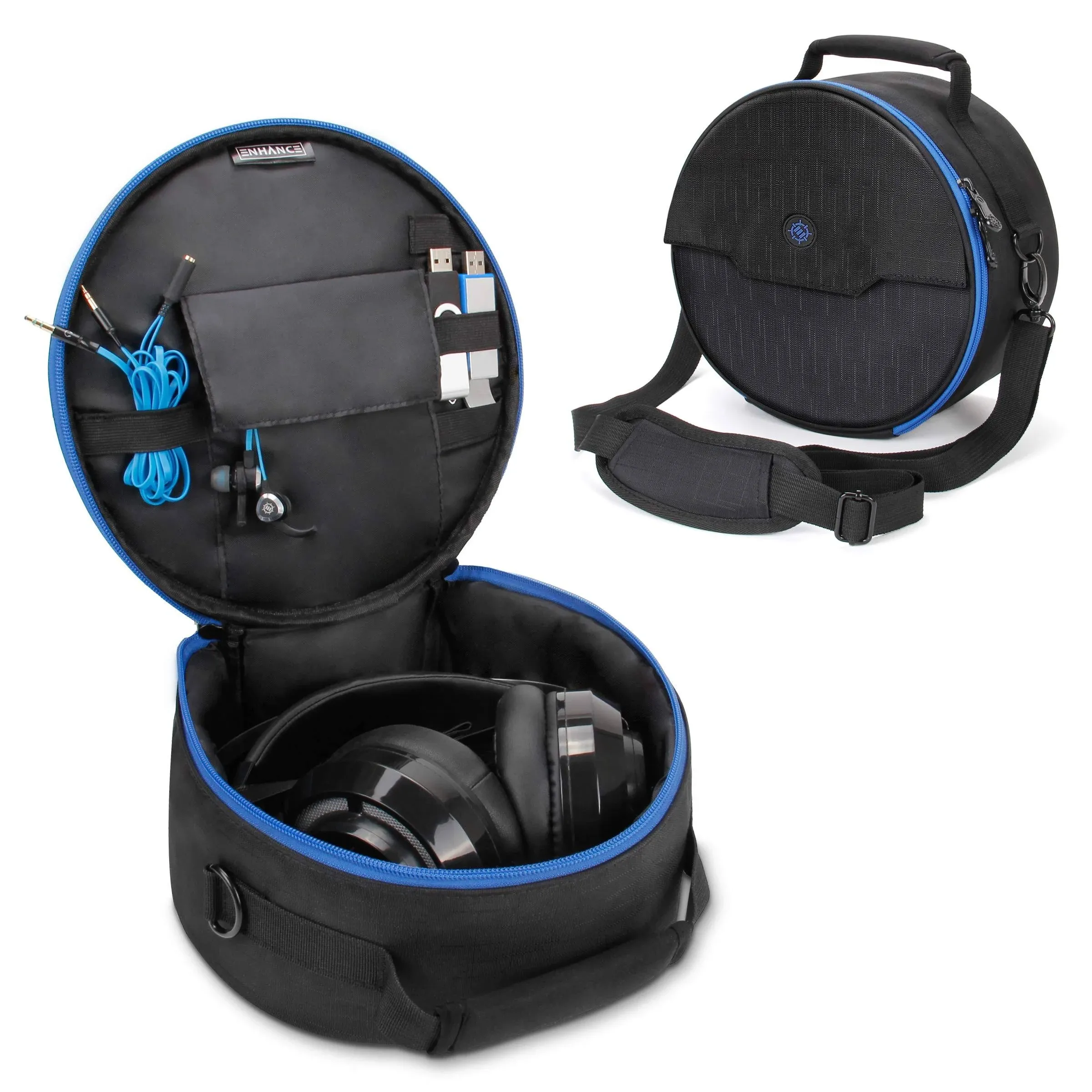 Enhance Gaming Headset Case for Wired &amp; Bluetooth Wireless Headphones NWT