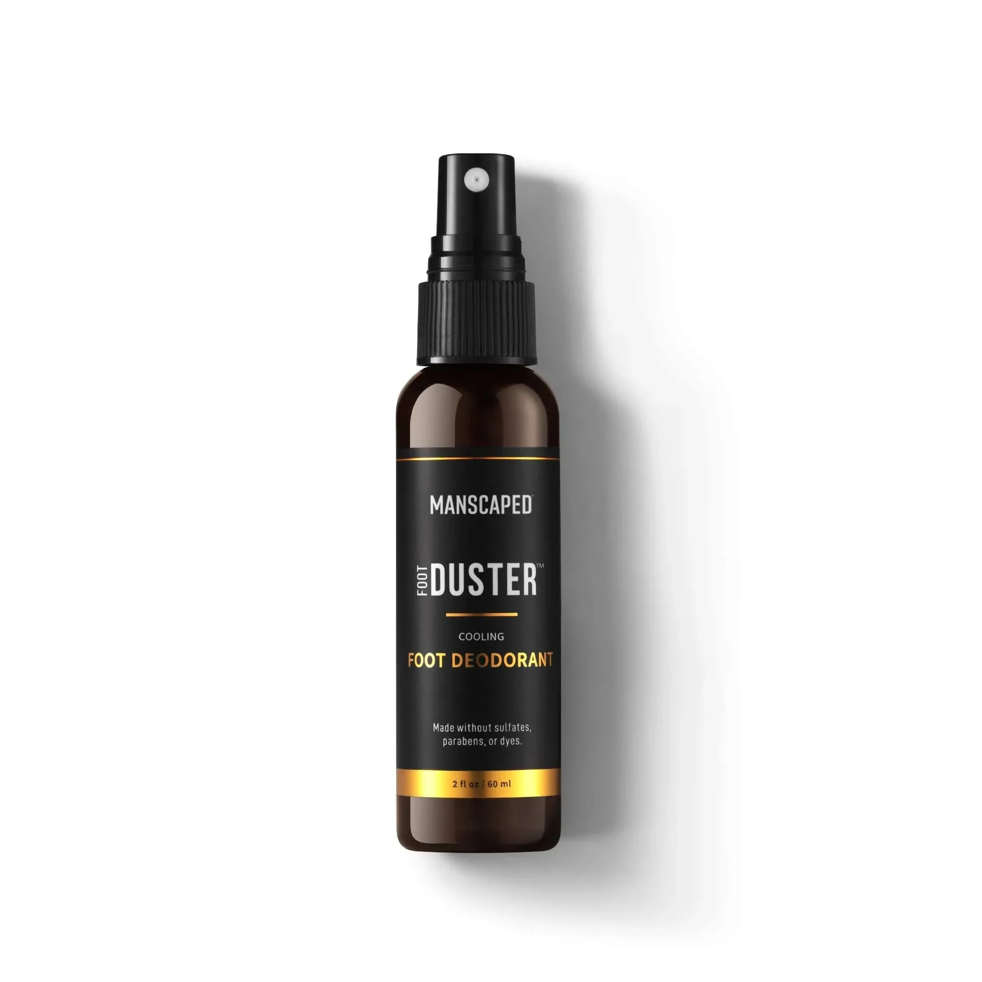 Manscaped The Foot Duster, Men's Cooling Foot Deodorant Spray, Featuring COOLI