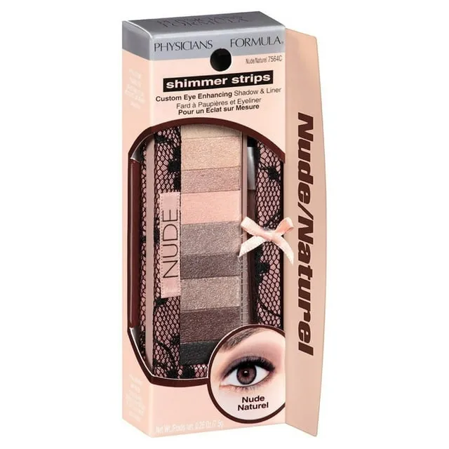 Physicians Formula Shimmer Strips Custom Eye Enhancing Shadow & Liner Nude Collection