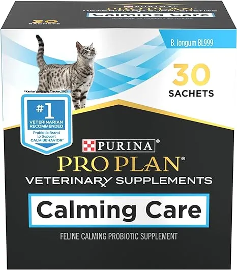 Purina Pro Plan Veterinary Supplements Calming Care Cat Supplements - 30 ct. Box