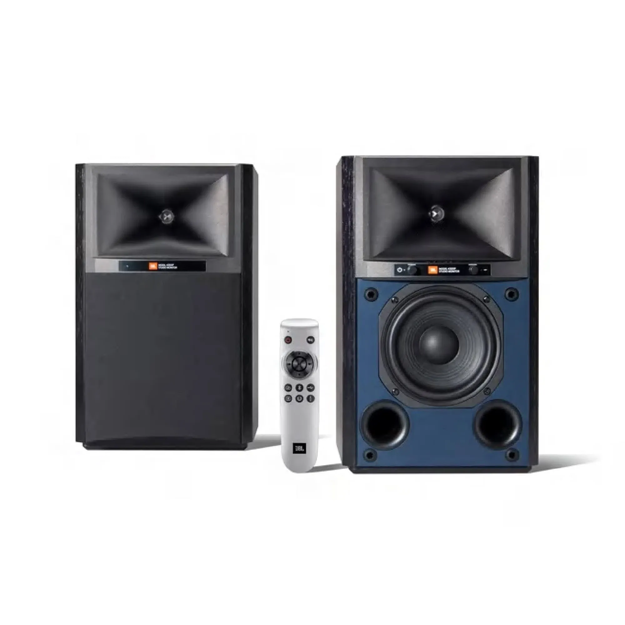 JBL 4305P Black Studio Monitor Powered Bookshelf Loudspeaker System