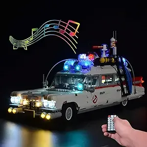 Ghostbusters Ecto Light Kit | 10274 Ghostbusters Sound and Light Set | LED Lego Lights for Ecto-1