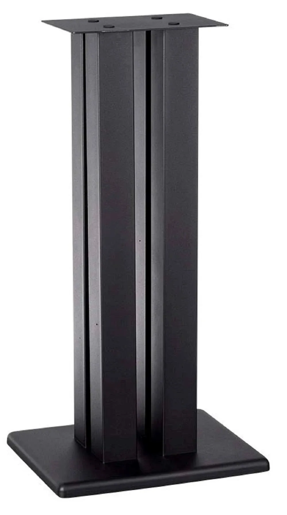 Monolith - 131263 28 Inch Speaker Stand (Each) - Black | Supports 100 lbs, Adjustable Spikes, Compatible with Bose, Polk, Sony, Yamaha, Pioneer and Others