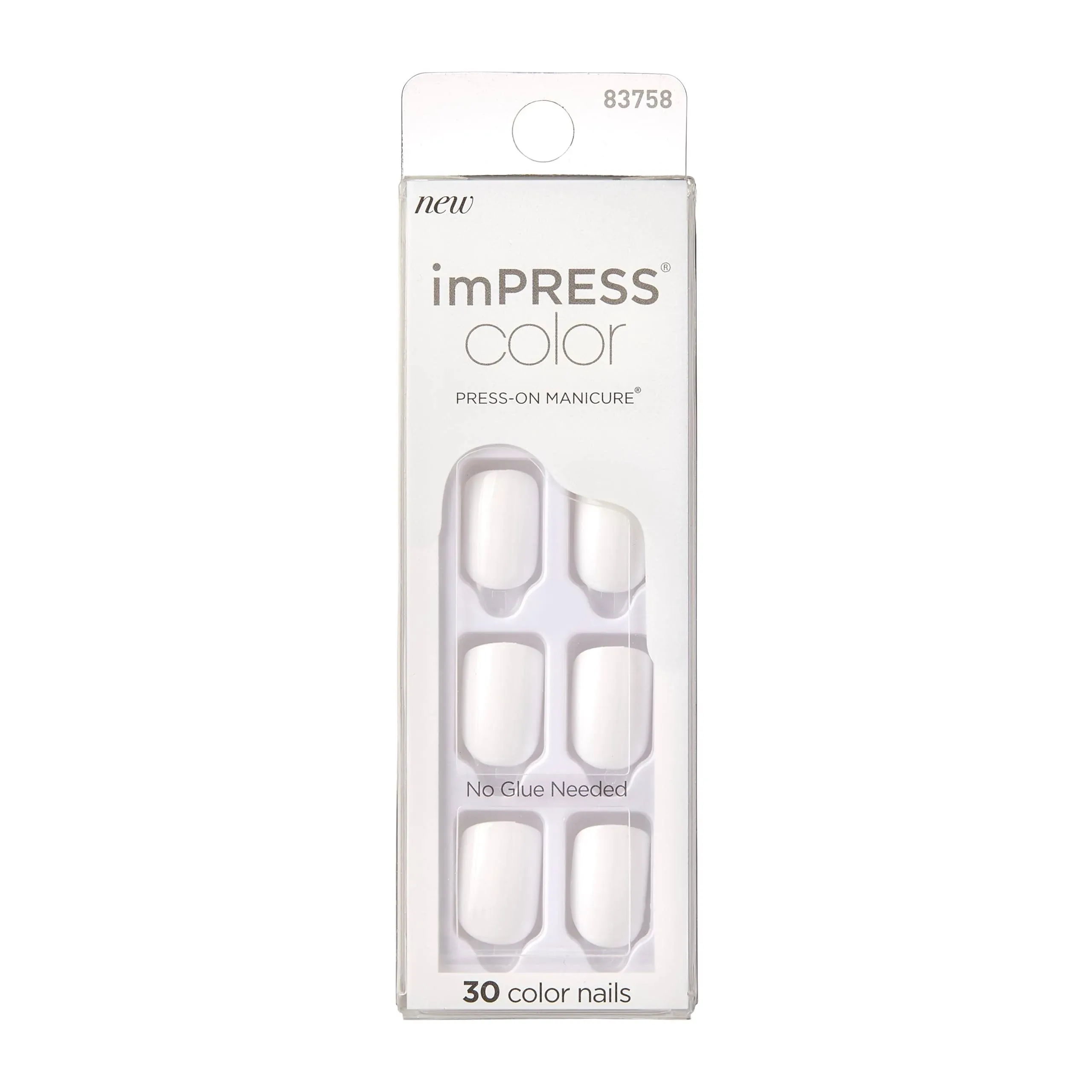 Kiss Frosting Impress Color Press-On Manicure